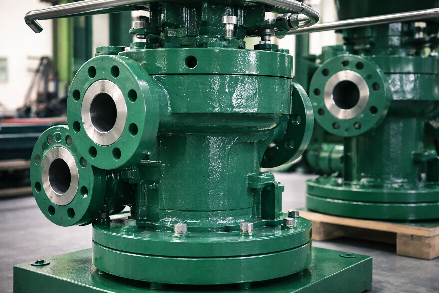 Vertical inline pumps